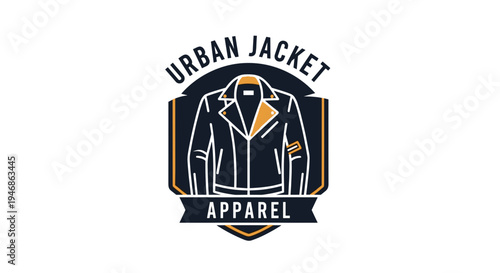 Urban jacket apparel logo design 2.