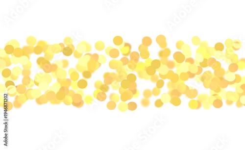 Golden bokeh dots backgroun...