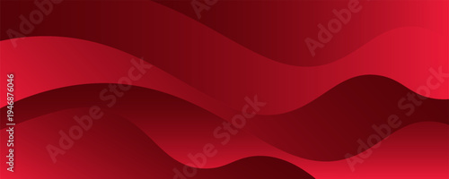 Abstract red background with circles.  Applicable for gift card, Poster on wall poster template, EPS 10