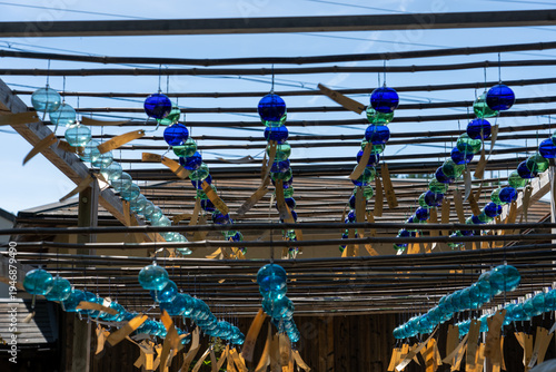 Wallpaper Mural 青色の風鈴 / Blue wind chimes Torontodigital.ca