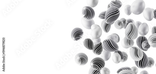 Abstract composition of flo...