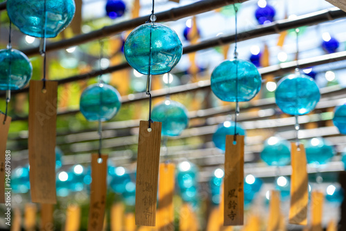 Wallpaper Mural 青色の風鈴 / Blue wind chimes Torontodigital.ca