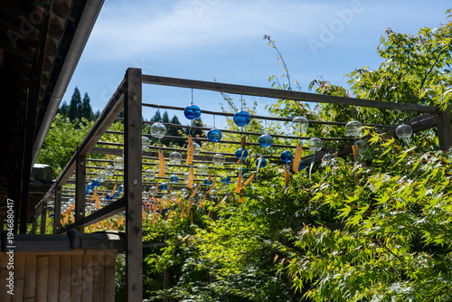 Wallpaper Mural 青色の風鈴 / Blue wind chimes Torontodigital.ca