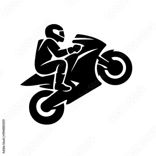 Wheelie Stunt Icon