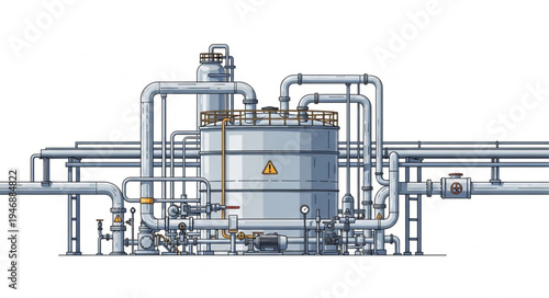 Industrial machinery equipment factory.