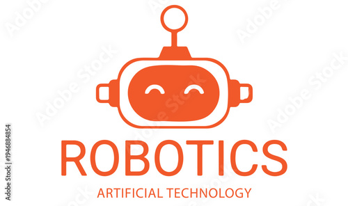 Artificial Intelligence and Technology Digital Logo Concept