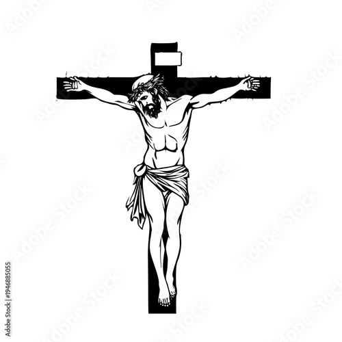 jesus on the cross