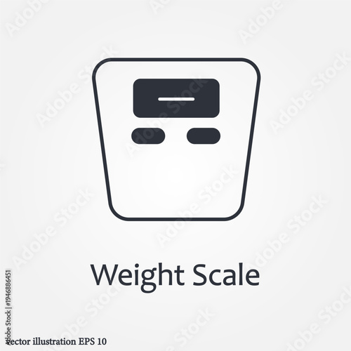 weight scale icon symbol illustration vector eps10 logo template design pattern seamless bright minimal design flat design realistic style simple design modern design