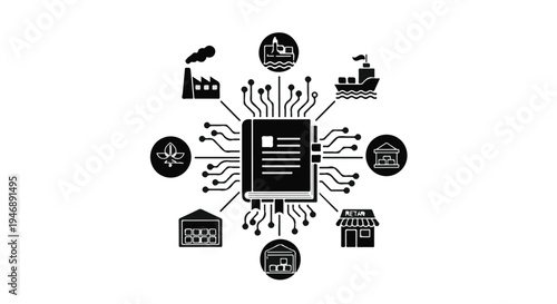 smart home automation system icons