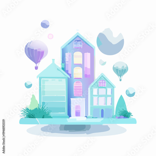 Dazzling Golden Hour Light Shines Upon a Tranquil Meadow of Textured Grass, Creating a Dreamlike and Peaceful Atmosphere