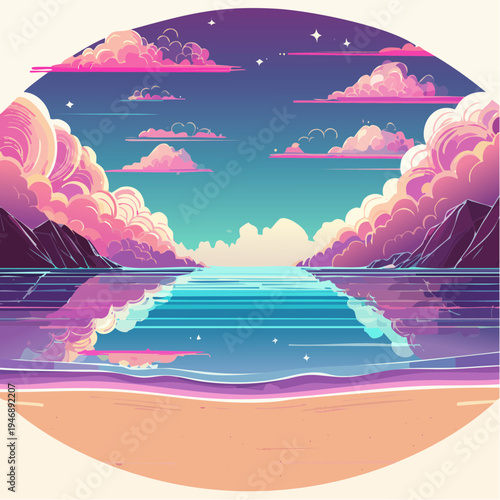 Dazzling Golden Hour Light Shines Upon a Tranquil Meadow of Textured Grass, Creating a Dreamlike and Peaceful Atmosphere