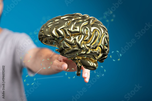 Conceptual image of a perso...