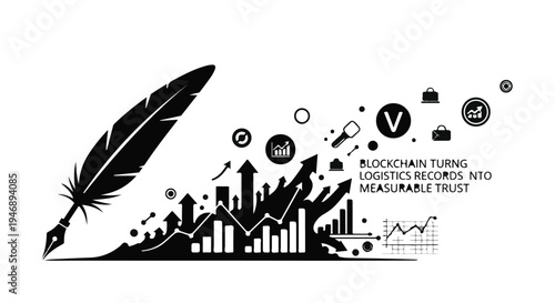 Blockchain technology turning logistics records into measurable trust