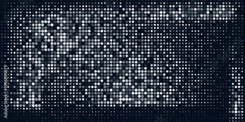 Light BLUE vector pattern with spheres. Glitter abstract illustration with blurred drops of rain. Design for business adverts.