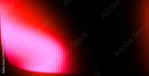 Radiant glass texture with glowing red and pink tones. Fluid energy and delicate color flow in a luminous display. Vertical waves create a textured surface in this abstract banner poster design