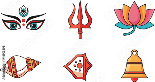 Hindu symbols and icons
