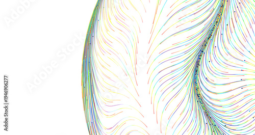 Abstract artwork featuring ...