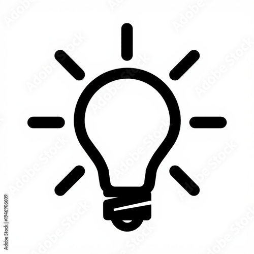 light bulb idea concept