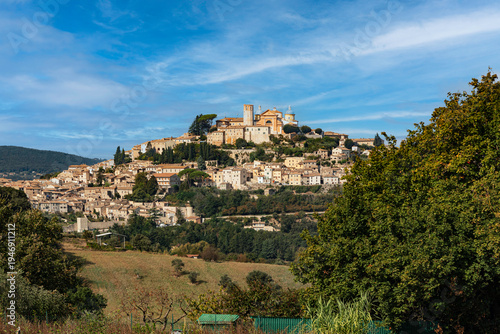 Panorama of the historic center of the magnificent Umbrian town of Amelia.