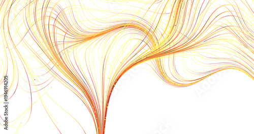 Abstract artwork featuring ...
