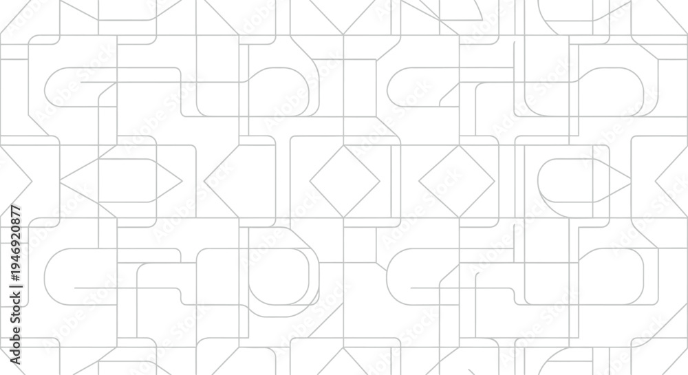 Obraz premium Geometric shapes pattern design.