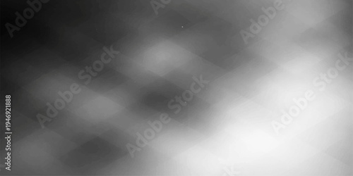 Abstract black and white smoky background with light foggy clouds and dark mist texture in the sky