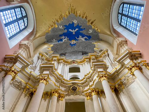 Wallpaper Mural Interiors and decor of Saint Sophia Cathedral, Polotsk, Belarus Torontodigital.ca