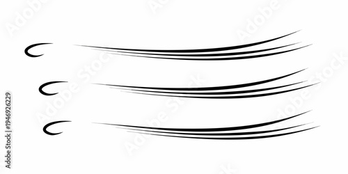 Stylized black lines resembling eyelashes on a white background