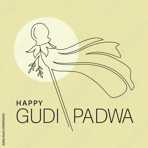 May positivity and peace fill your life always, Happy Gudi Padwa