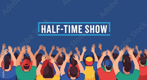 Enthusiastic Spectators Celebrating A High-Energy Performance At A Sporting Event