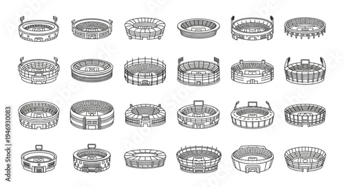 Collection of Intricate Circular Designs in Black and White.