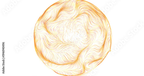 Abstract golden lines with ...