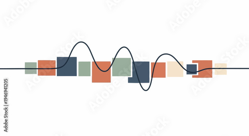 Colorful Electronic Circuit Board Components.