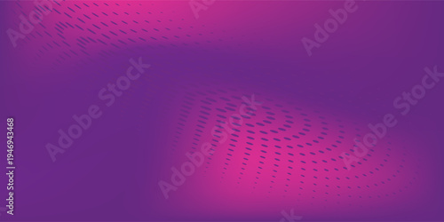 Wave dots pink purple abstrac bacgkround. Vector illustration design for presentation, banner, cover, web, flyer, card, poster, wallpaper, texture, slide, and magazine