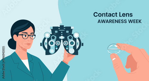 Optometrist And Contact Lens: Celebrating The Awareness Week With Corrective Devices