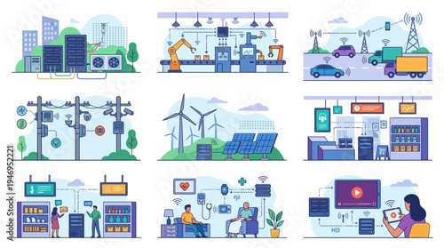 Smart City Technology IoT Network Connectivity Future