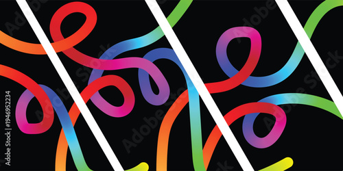 Easter bunny sitting next to a decorated egg in a garden