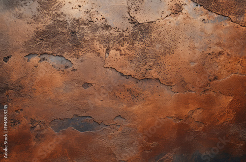 Wallpaper Mural Processed collage of old rusty metal sheet texture in daylight. Background for banner. Torontodigital.ca