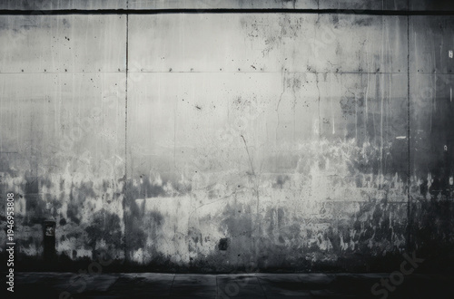 Processed collage of street city concrete wall surface texture. Background for banner, backdrop.