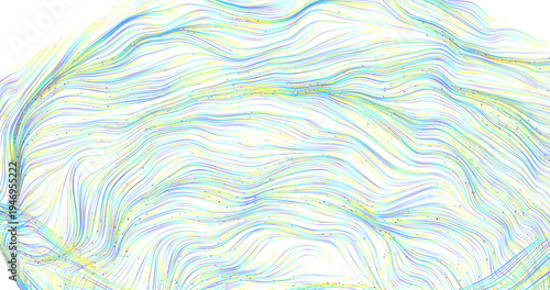 Abstract image featuring a ...