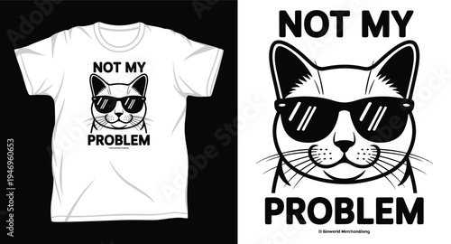 Cat Graphic vector art t-shirt design print