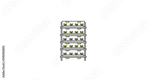 Beehive with honeycomb cells stacked.