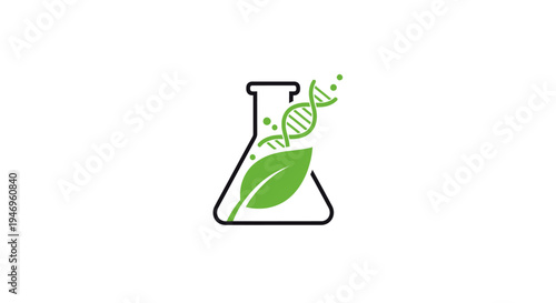Biotechnology laboratory science experiment concept.