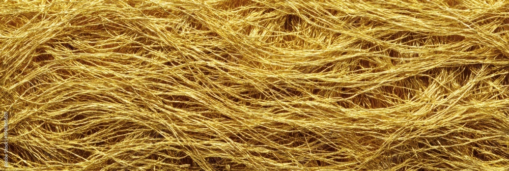 Fototapeta premium Abstract background. Metal gold shavings. Popular, beautiful, expensive, technological. For designers, marketers.