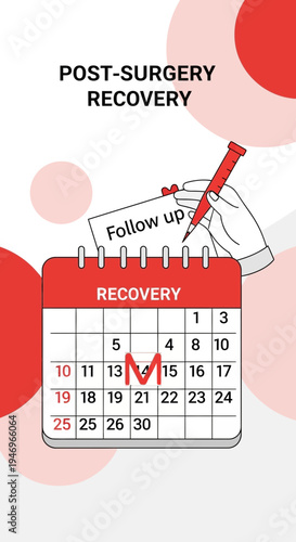 Post-Surgery Recovery Calendar: Planning Medical Follow-Ups For Successful Recuperation