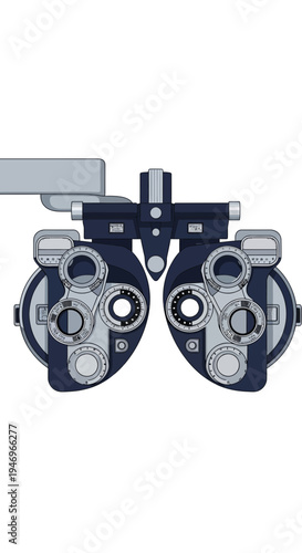 Precision Eye Examination Tool: Modern Visual Acuity Testing Device with Accurate Optical