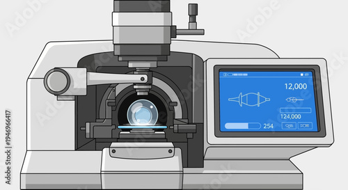 Precision Scientific Instrument Depicting Advanced Technological Analysis and Experimentation
