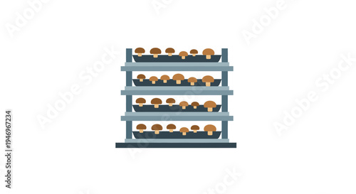 Bottles on a storage rack.