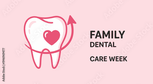Promoting Family Dental Health During National Care Week With Loving Tooth Icon