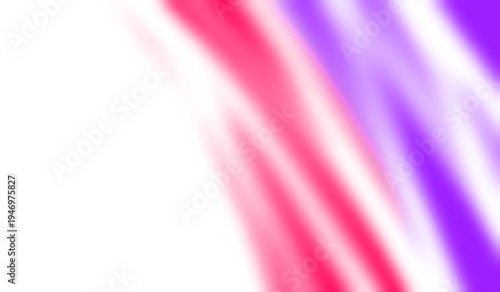 Abstract purple and red gradient shape flowing smoothly, isolated on white background, modern, vibrant, and dynamic design.